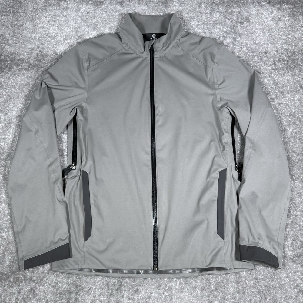 Aether Jacket Men's Size 2 Medium Full Zip Waterproof‎ Vented Lightweight